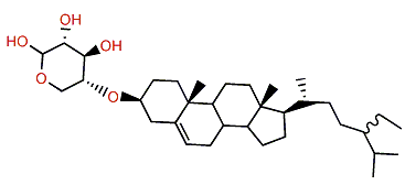 24-Ethylcholest-5-en-3b-ol 3-O-b-D-xylopyranoside
